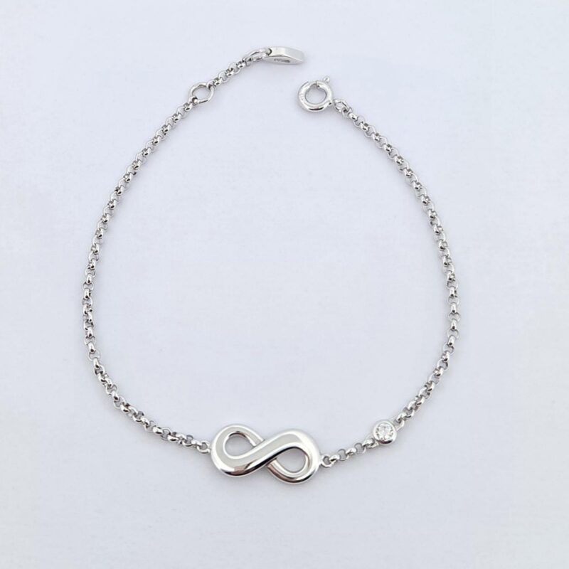 BR 925/Silber Zirk 19cm Infinity