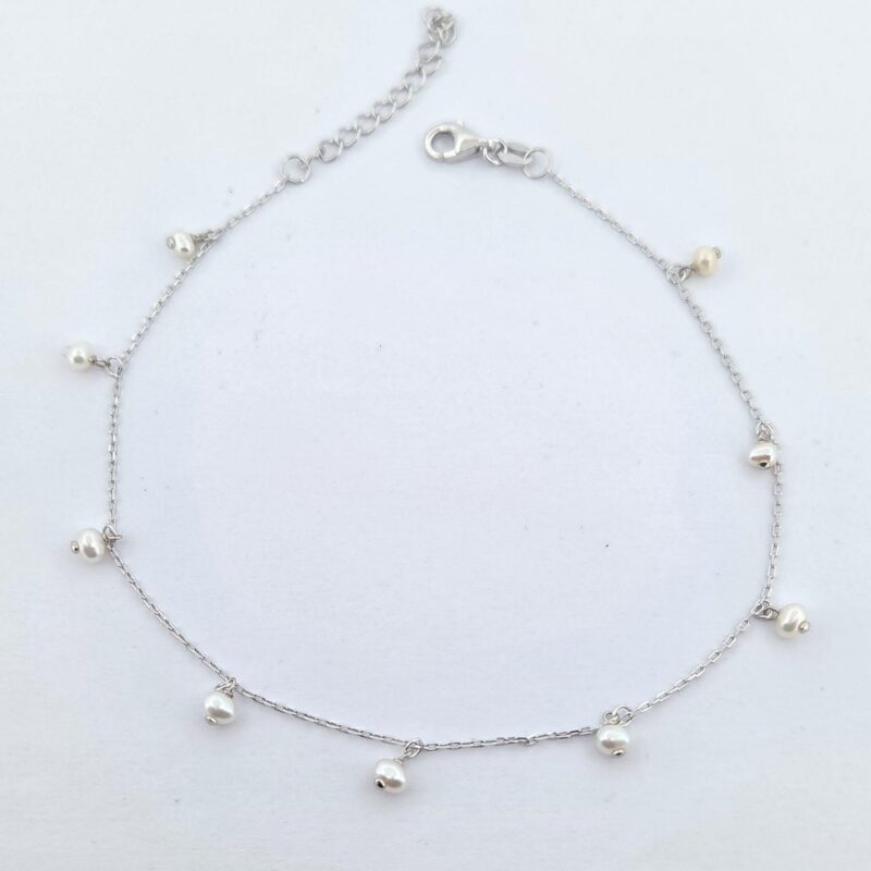 Fusskette 925/Silber 24cm SWP