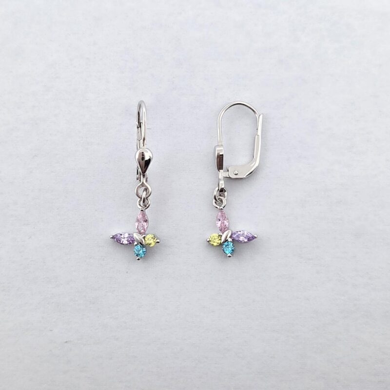OH 925/Silber Zirk Schmetterlinge