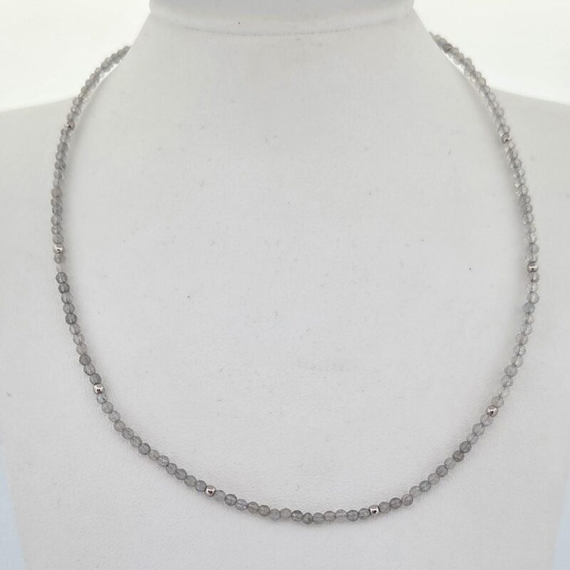 Col 925/Silber Labdradorit 43cm