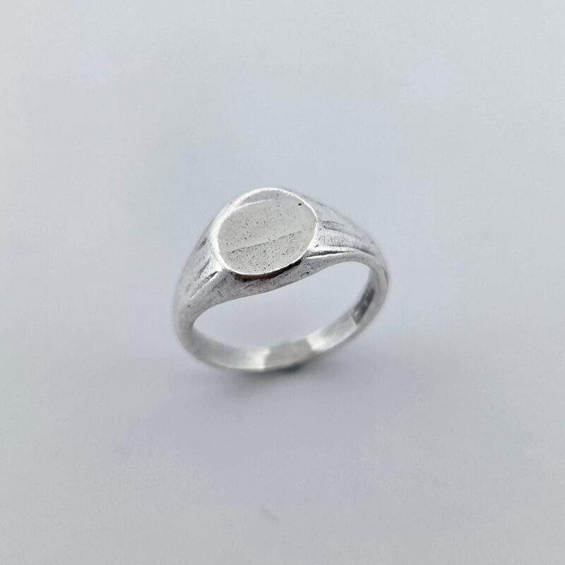 RG 925/Silber Plattenring