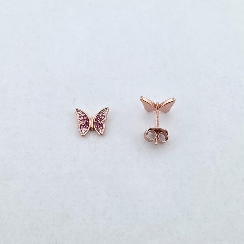 OS 925/Silber rosé Zirk Schmetterling