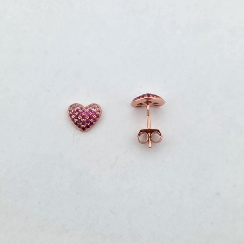 OS 925/Silber rosé Zirk Herz