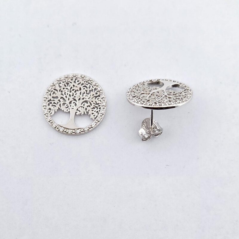 OS 925/Silber Zirkonia Lebensbaum