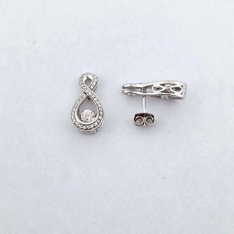 OS 925/Silber Zirkonia Infinity