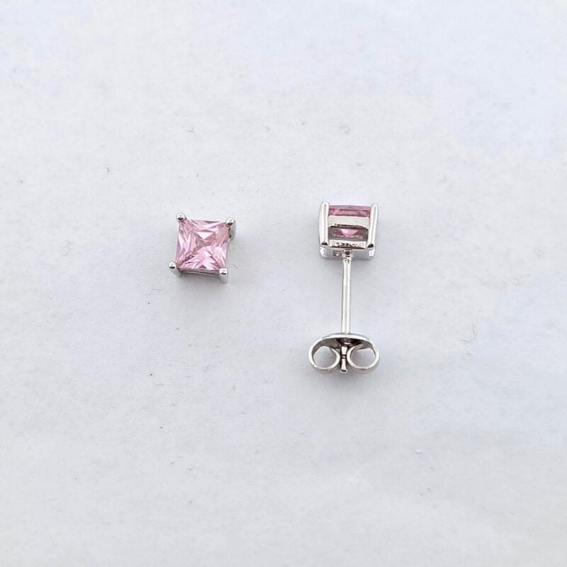 OS 925/Silber Zirkonia rosa