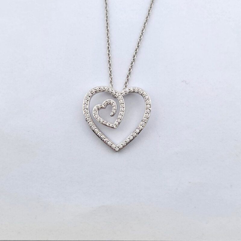 AH 925/Silber Zirk Herz