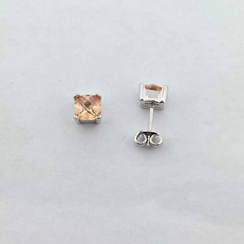 OS 925/Silber Zirkonia champagner