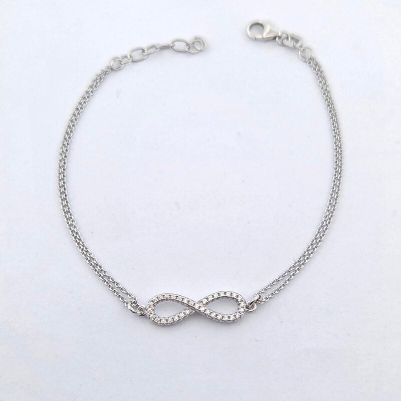 BR 925/Silber Zirk Infinity 19cm