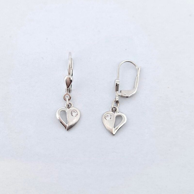 OH 925/Silber Zirk Herz