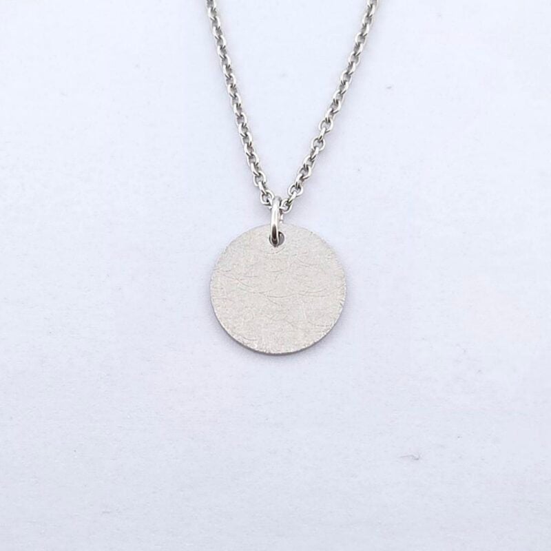 Anhänger Silber 925 Platte eismatt